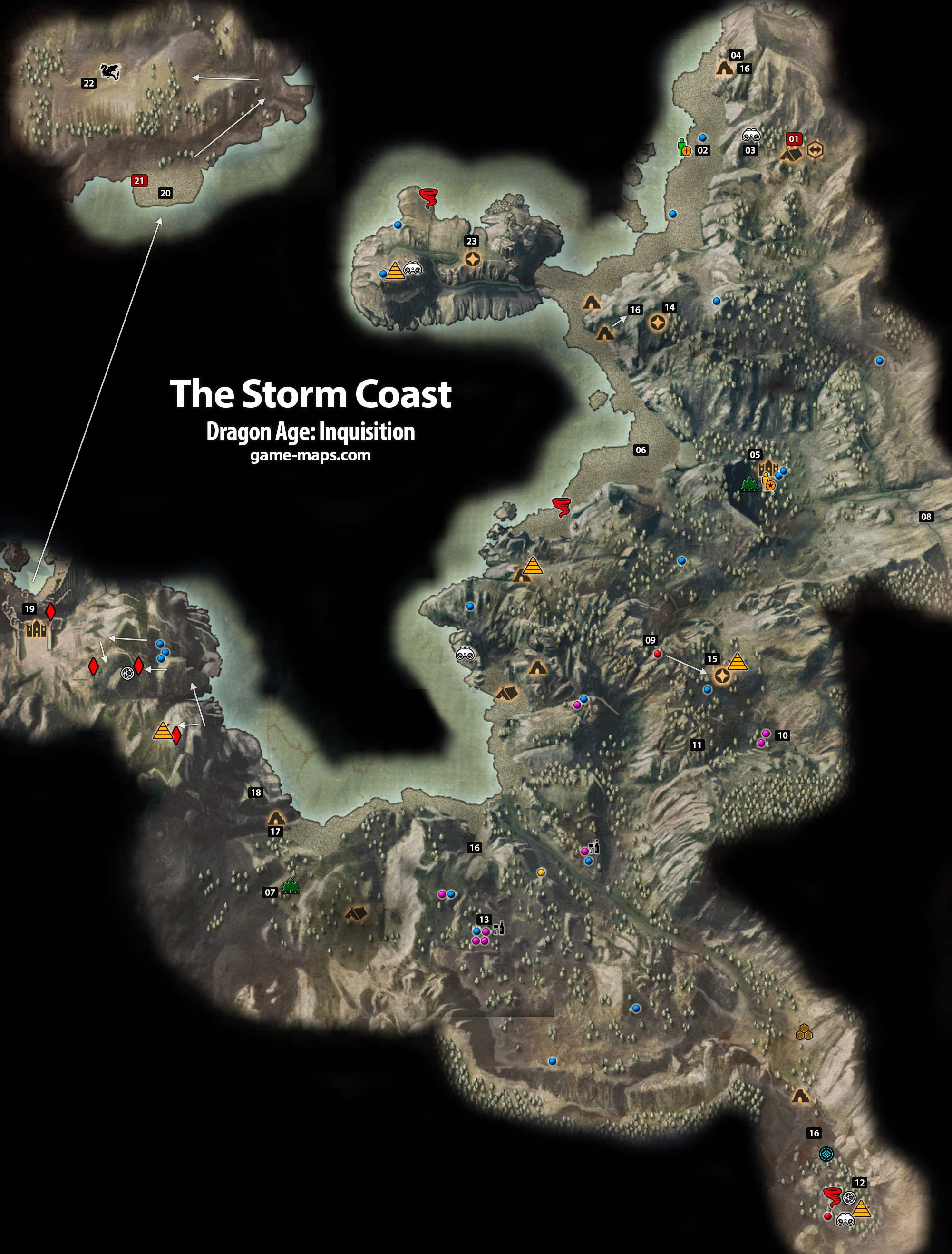 lost in the storm locations paizo