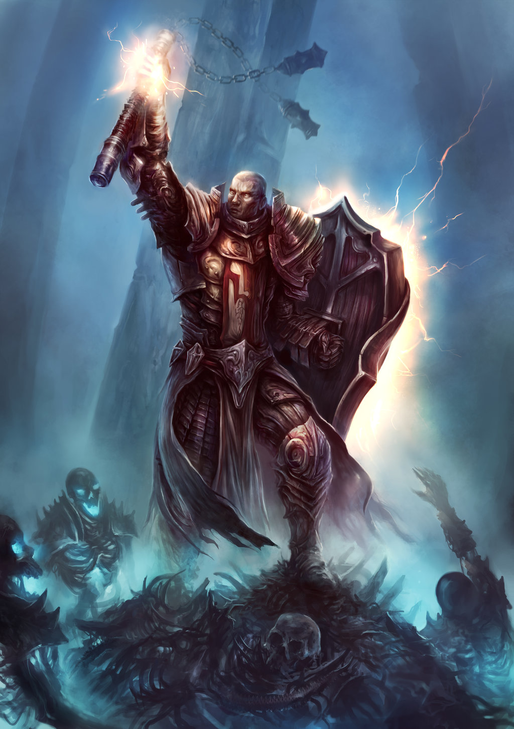 Diablo 3: Крестоносец (Crusader) - Рисунки (Art-work)