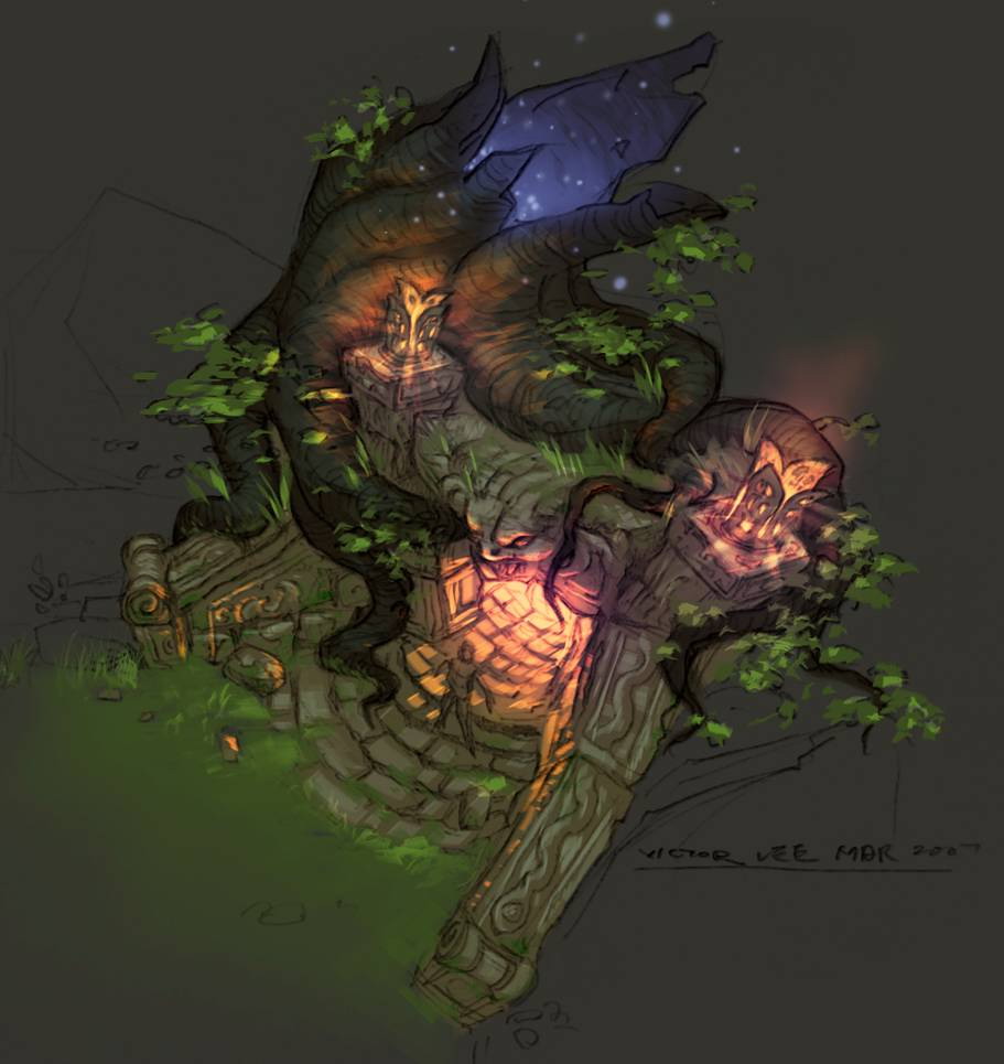 Diablo 3 Официальные рисунки (Концепт арт)
