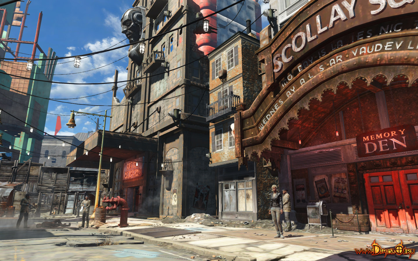 Fallout 4 где находится добрососедство фото 11