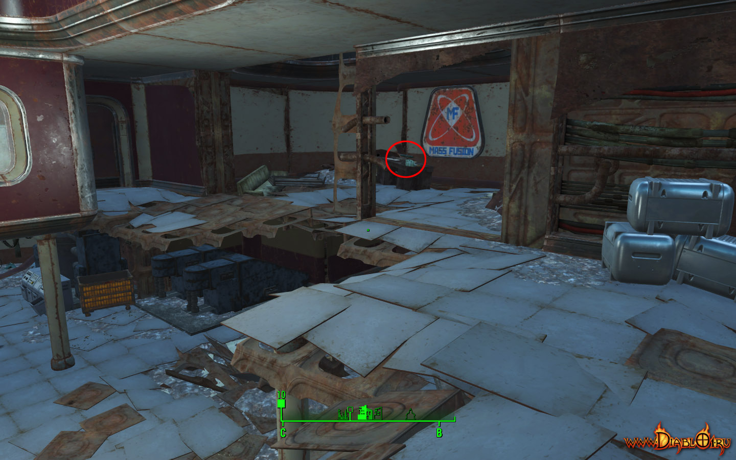 Fallout 4 масс фьюжн где пропуск фото 24