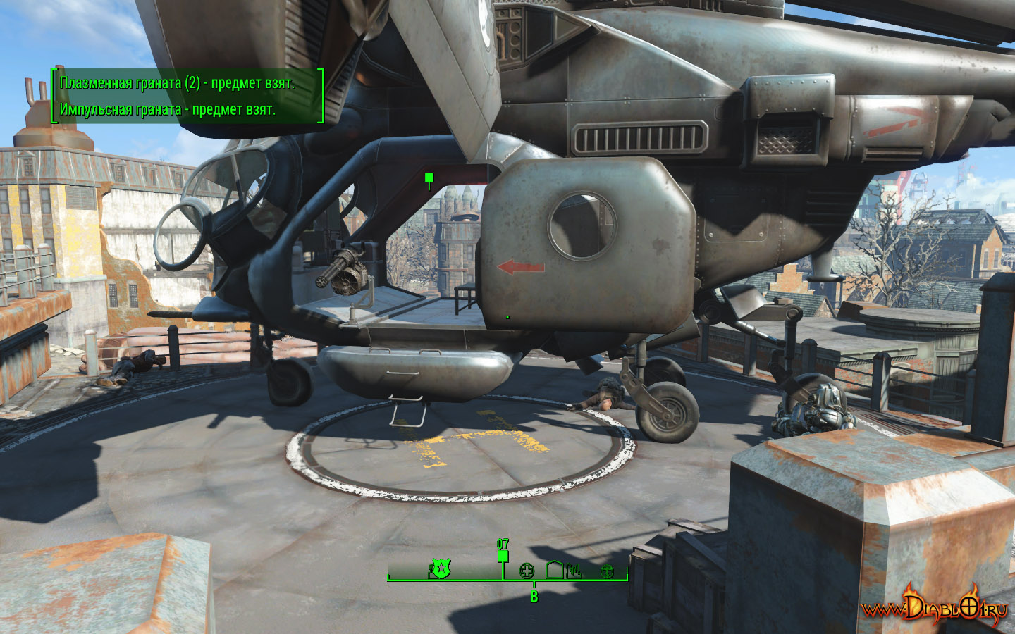 Fallout 4 как взлететь на винтокрыле фото 51