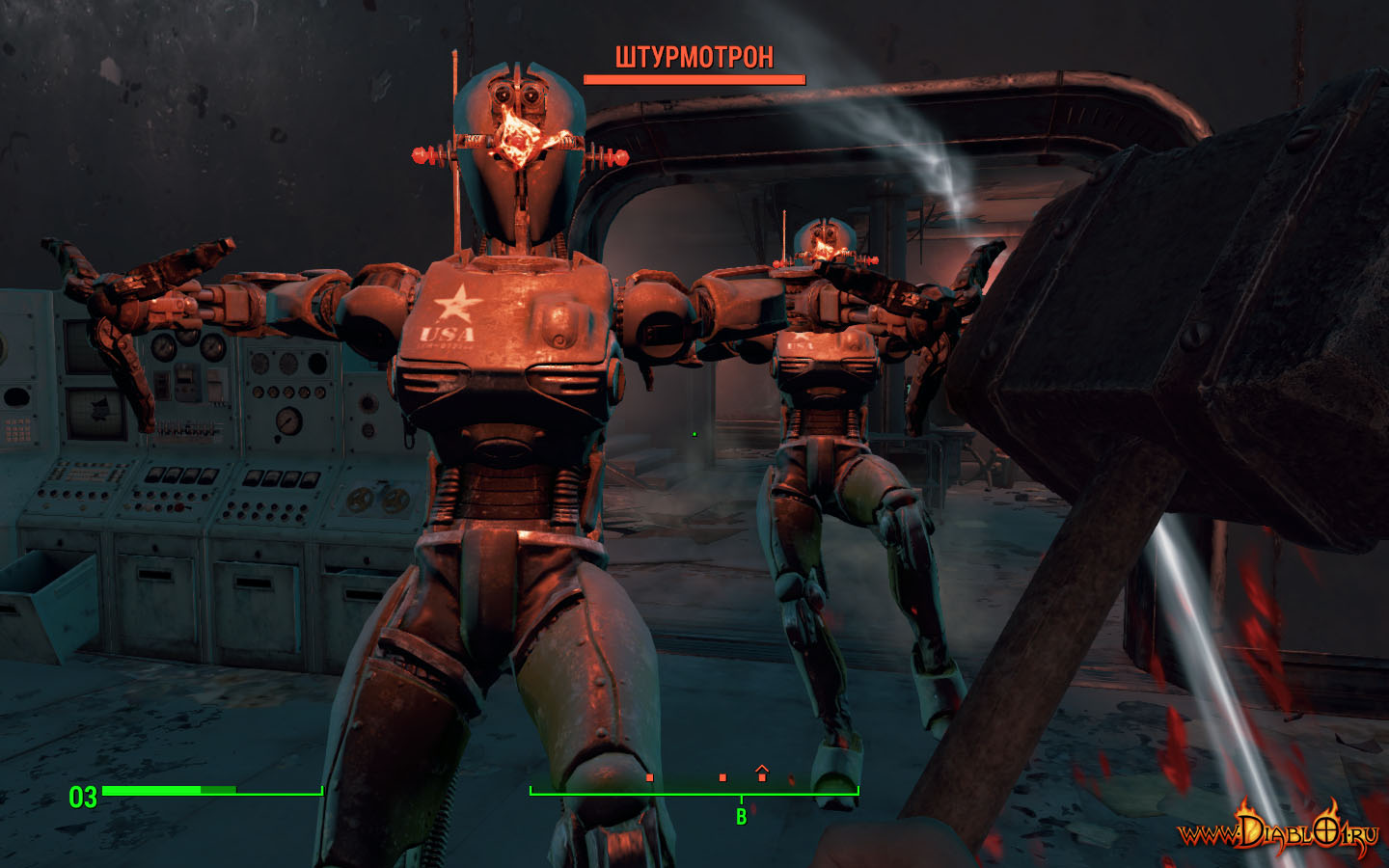 как найти робота ада в fallout 4 фото 36