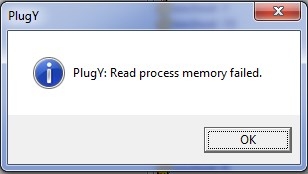 plugy read process memory failed