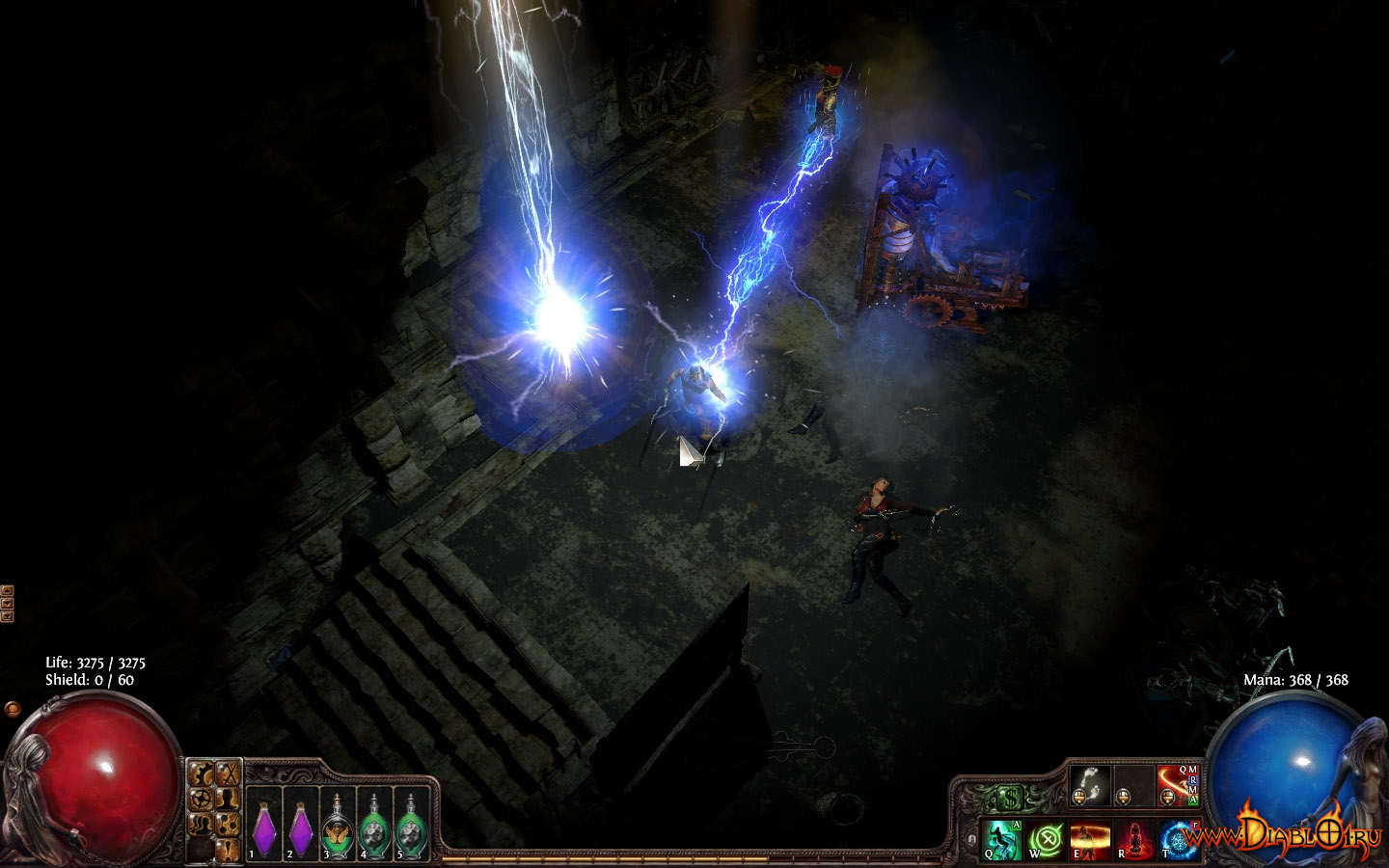 Path of Exile Piety (Босс). 