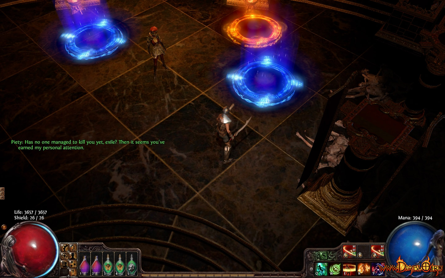 Path of Exile - Piety (Босс) .